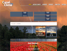 Tablet Screenshot of canalclima.com